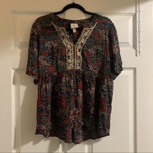 Knox Rose Floral Blouse